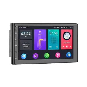 Lettore DVD per auto da 7 pollici con navigazione GPS Android Touch Screen controllo universale macchina CarPlay Ford Audi MP5 funzione Stereo