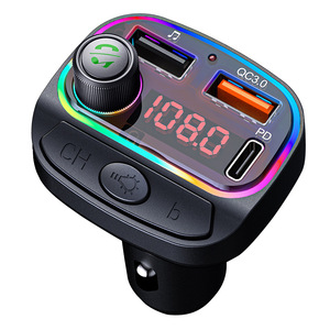 蓝牙汽车音乐音频套件调频发射机调制器3.1A u盘充电汽车mp3播放器u盘
