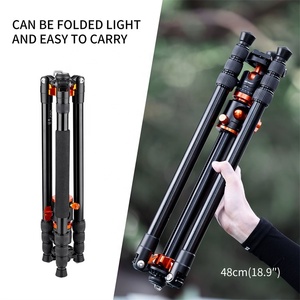 K & F Concept KF09.090V1ขาตั้งกล้องขาเดียวอลูมิเนียม4ส่วนขนาดกะทัดรัดไม้เซลฟี่ - Product Image 5