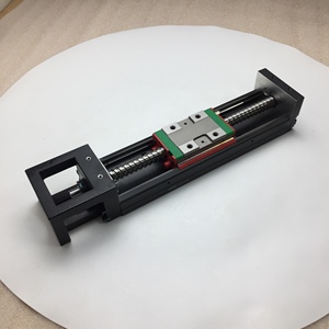 200mm 400 mm 12v Dual <strong>Rail</strong> <strong>Guides</strong> Electrical Stroke <strong>Linear</strong> Module <strong>Rails</strong> <strong>Double</strong> Side Ball Screw Actuator KK6005C-200A1-F2C