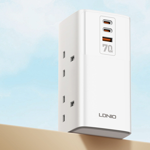 LDNIO SK4396 seyahat güç şeridi İngiltere tak 4 yollu 10A 3 USB portları uzatma kablosu soket çok fiş dalgalanma koruması güç şeridi - Product Image 2