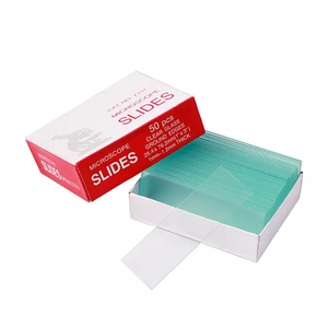Disposable Manufacturer <strong>Microscope</strong> Prepared <strong>Slide</strong> Preparation Frosted <strong>Microscope</strong> Glass <strong>Slide</strong> Box Cover Glass Cover slip - Product Image 3