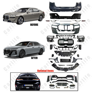 Hot-selling Kit Grille Bumpers Body Kit for <strong>BMW</strong> 7 Series G70 2023-2025 Conversion to M760 <strong>LCI</strong> Style with Optional. - Product Image 4