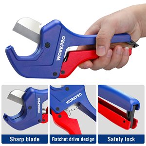 WORKPRO Industrial Grade 42MM Pipe <strong>Cutter</strong> Ratcheting Fast DIY Pipe Cutting Tool High Pipe Capacity for Industrial Use OEM - Product Image 6
