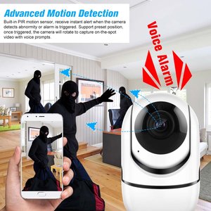2020 neueste 1080P Volle HD 360 Grad Nachtsicht Home Security IP Kamera Mini <span class=keywords><strong>Wifi</strong></span> CCTV Netzwerk Sicherheit Kamera