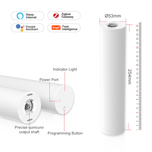 WiFi Smart Home Curtain Motor Set Electric with <strong>Remote</strong> Control Aluminium/Metal/Plastic Material for Indoor Office Use