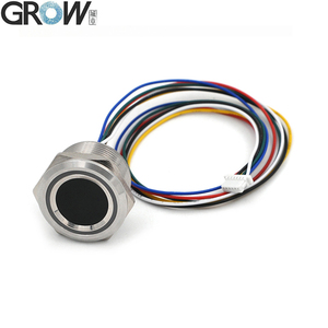 GROW R503-M22 DC 3.3V 200 Kapazität Ring anzeige Licht <span class=keywords><strong>LED</strong></span>-Steuerung Runde Finger abdruck Modul Scanner Für <span class=keywords><strong>Arduino</strong></span> Zugangs kontrolle