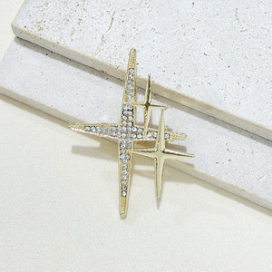 Suit <strong>Brooch</strong> Pin Simple and Fashionable High-end Big Star <strong>Brooch</strong> - Product Image 6