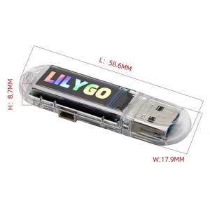 LILYGO T-Dongle-S3 ESP32-S3 geliştirme kurulu 0.96 inç ekran Mini programlanabilir ESP32 LCD kurulu WiFi Bluetooth Arduino için