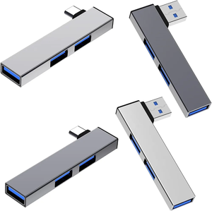 USB C USB 3.0 2.0 HUB alüminyum 3 Port tip-c taşınabilir USB uzatma USB3.0 USB2.0 HUB genişleme PC Laptop için - Product Image 5