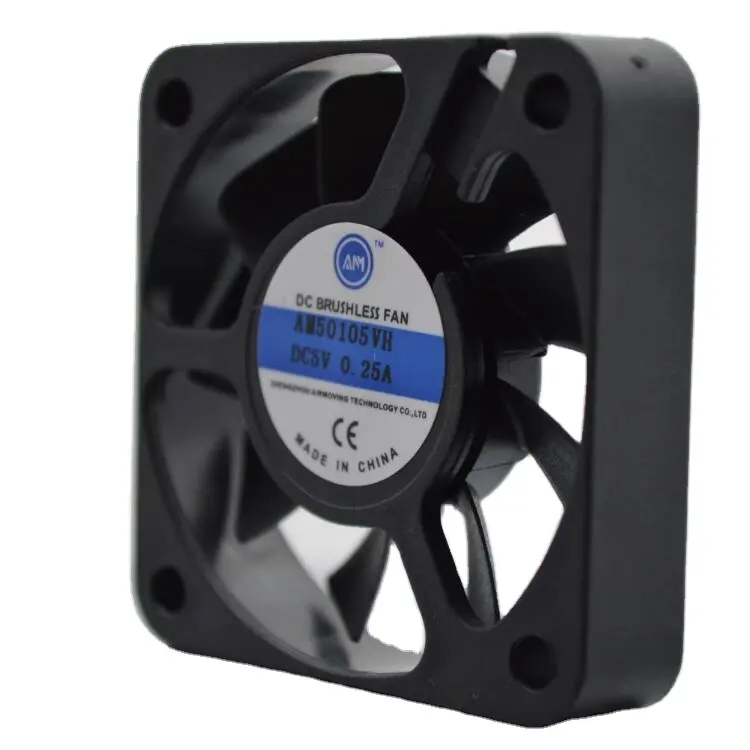 50*50*10mm 5cm Usb Dc 5v Powerful Small Mini Cooling Cpu Cooler Slient Heatsink Fan 5010 For Computer