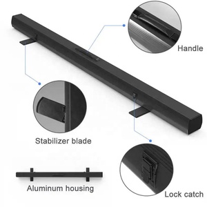 TOP High <strong>Class</strong> 72&quot; 80&quot; 92&quot; 100&quot;16:9 ALR Pull up Tab Tension Projector Screen with Black <strong>Shell</strong> for Home Cinema Exhibition Outdoor
