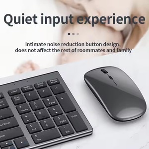 New Arrival High Quality 2.4G Blue Tooth Wireless Rechargeable <strong>Mouse</strong> <strong>Keyboard</strong> Combos for Windows/ISO/MAC - Product Image 4
