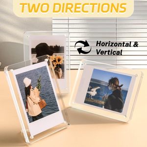 4x6亚克力磁性相框，冰箱和桌面相框组合，垂直和水平 - Product Image 4