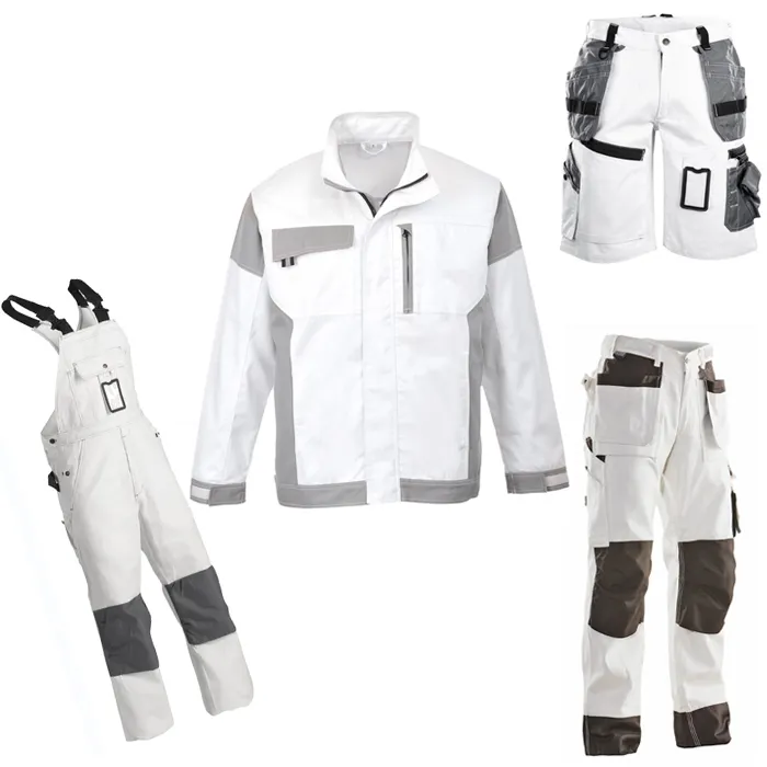 Abbigliamento da lavoro meccanico uniforme da lavoro pittori giacca da lavoro pantaloni tuta da pittore bianca tuta da lavoro per uomo Painteres