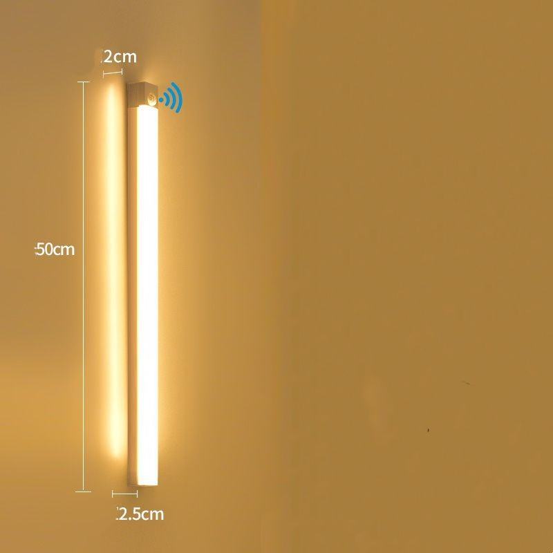 Lumière chaude 50 cm, interrupteur à induction, 1 W