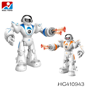 Robot de lucha con control remoto para 2 personas, efectos de luz y sonido, Juguete musical DIY para niños, modelo de Robot para batallas - Product Image 5