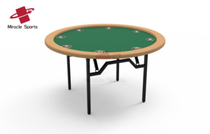 Phong cách hiện đại Vòng gấp Poker bảng với cup chủ màu xanh lá cây bố trí cho Poker Canh Bạc - Product Image 2