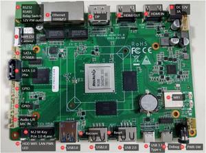 Placa de desarrollo UHD ultra ancha Rockchip RK3588, LVDS HD, integrado, código abierto, android, linux - Product Image 2