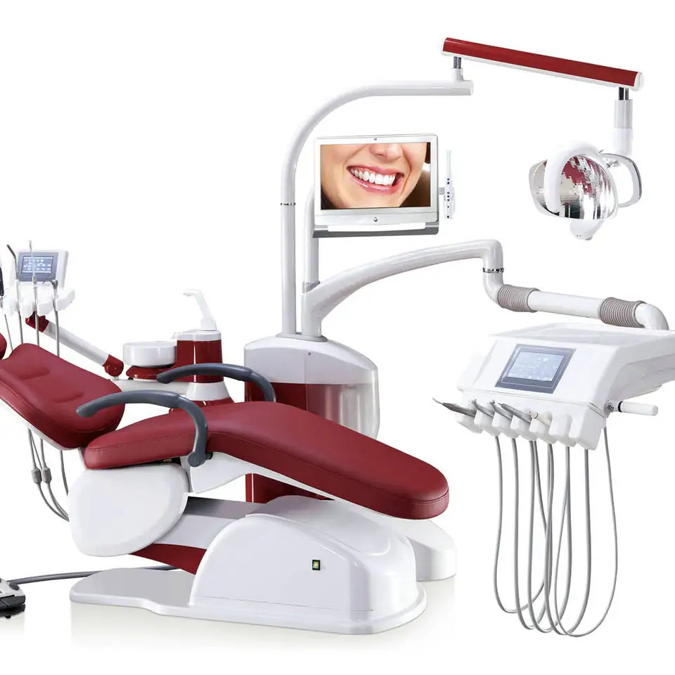 Dijital akıllı Premium hassas tedavi Foshan çin üretimi yenilikçi yeni stil dişçi sandalyesi