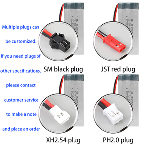 Nhà Máy 802555 3.7V 800mAh có thể sạc lại Li-ion Polymer cho máy bay trực thăng lớn tùy chỉnh máy bay đồ chơi Pin bay không người lái - Product Image 5