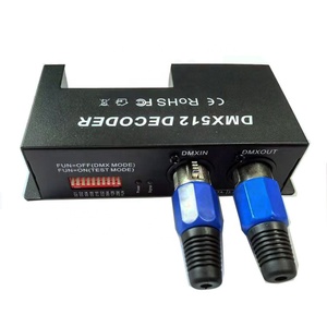 3CH 4CH DMX 512 декодер RGB RGBW светодиодные полосы контроллер
