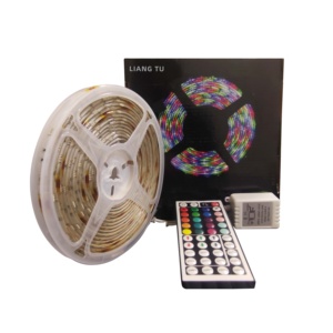 Christmas Decoration Theme Decoration <strong>5050RGB</strong> Multi-color Music Synchronized SMD Waterproof <strong>LED</strong> Lights with Remote Control - Product Image 1