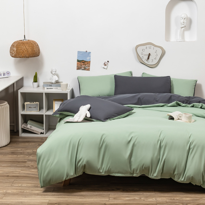 Water green, dark gray