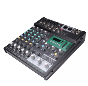 EIF-LT8 Console di missaggio musicale professionale a 8 canali con ingresso Computer MP3 USB 48V Phantom Power Mixer audio DJ FX DSP a 16 Bit - Product Image 4