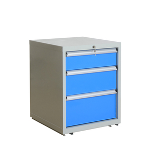 4抽屉重型金属和钢机械工具箱可定制车间储物柜，带钥匙锁 - Product Image 5