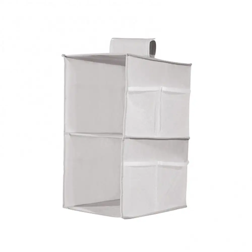 Estante de almacenamiento colgante plegable multicapa lavable de tela Oxford organizador de ropa organizador de armario estante de almacenamiento estante de armario