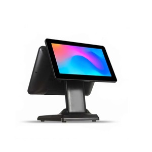 Настольный pos-терминал windows 10, терминал для ресторана, Точка продаж, устройство с двумя узорами
