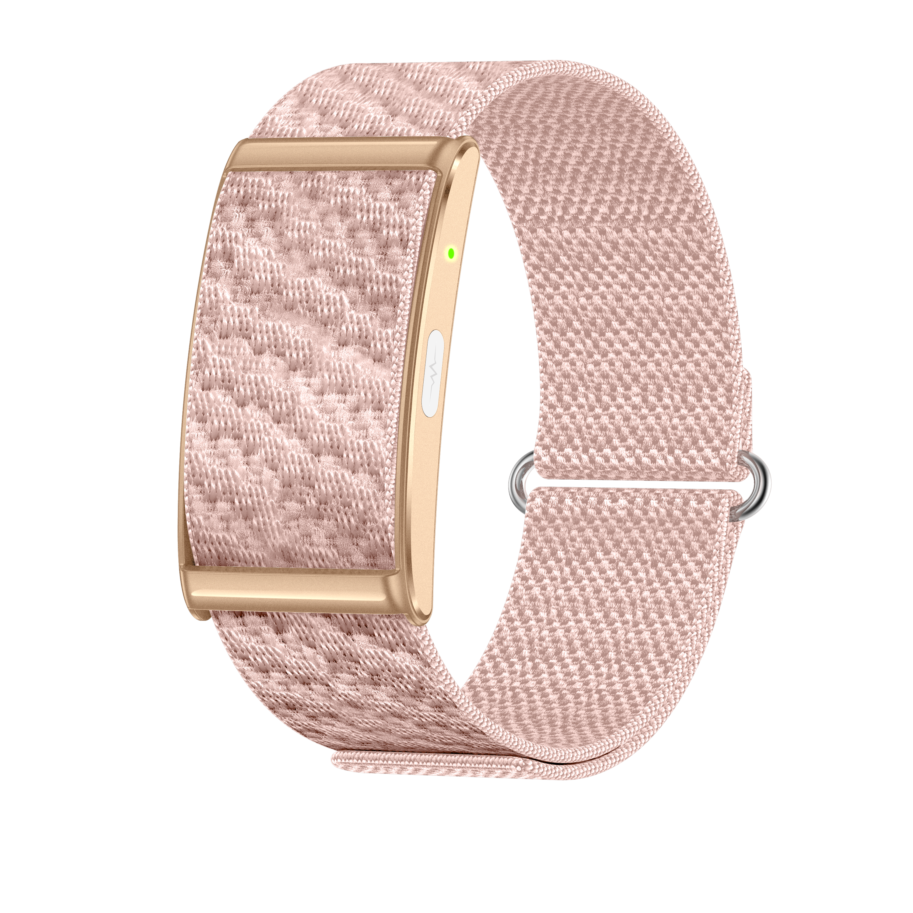 Bracelet tressé rose