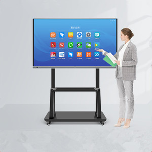 Portable Interactive Smart Whiteboard 65inch 75inch Teaching Machine Touch Conference Flat Panel <strong>Display</strong> - Product Image 1