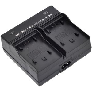 高速充電器USB LCDデュアルNP-F970バッテリーカメラ充電器USBデジタルバッテリー充電器LCDディスプレイ付きソニーNP-F960/F750用 - Product Image 1