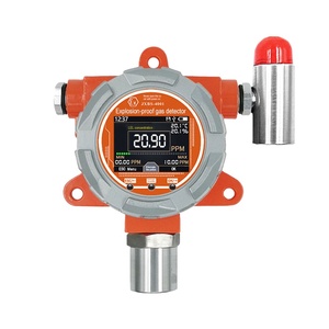 JXCT sabit istihbarat duvara monte LED gaz analizörü patlamaya dayanıklı O2 CO2 H2S CH4 gaz sensör dedektörü yanıcı NH4 sensörü - Product Image 1