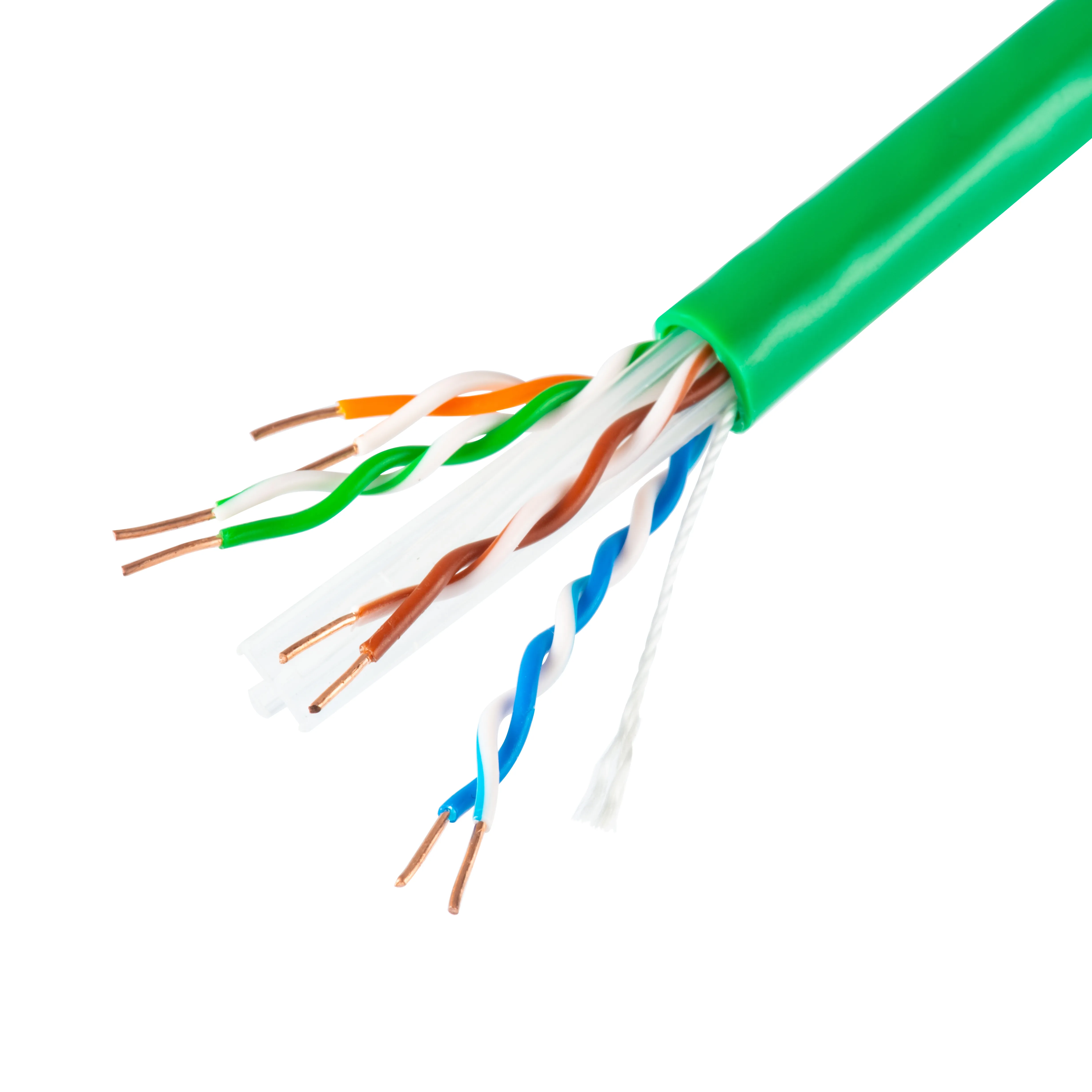 Isolierung Cat6-Steckverbinder Utp Legrand Typ Lan-Kabel 305M Gelb Blau Orange Weiß Bare Copper Lan-Kabel