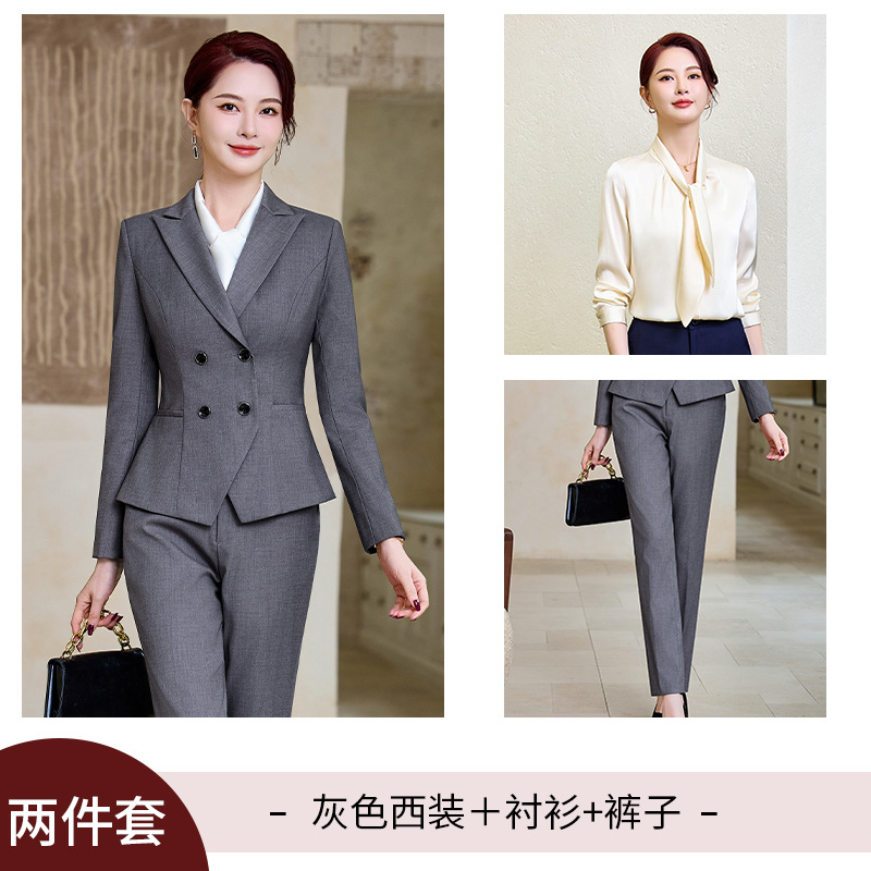 Gray suit + shirt and trousers