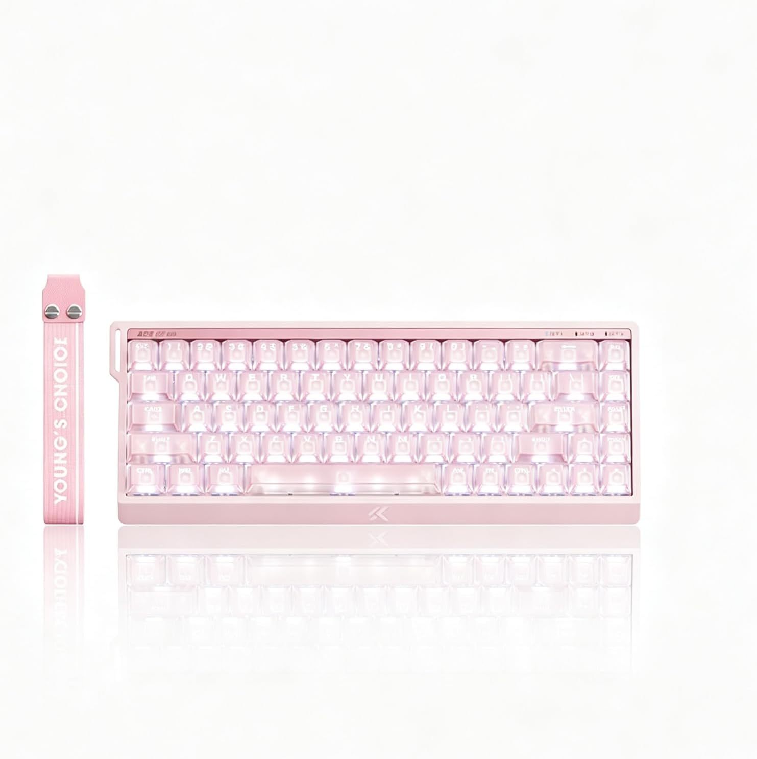 Rose pêche