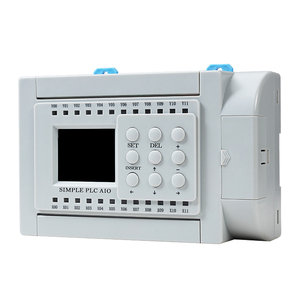 Huaqingjun 12DI 12DO Transistor uscita PLC 2AI 0-5V 0-10V RS485 Modbus RTU PLC per sensore analogico - Product Image 1