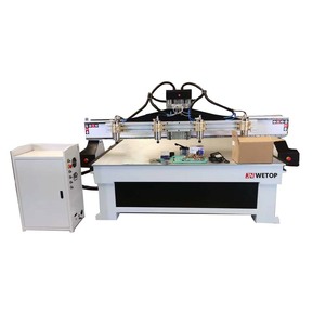 Wetop High Efficiency 6-Head Wood <strong>CNC</strong> <strong>Router</strong> Machine China's Multi Head 3D Woodworking <strong>CNC</strong> <strong>Router</strong> NC Studio <strong>Control</strong> Motor Pump - Product Image 2