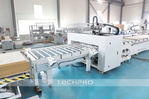 Jinan Intelligent Automatic Labeling Panel Möbel Produktions linie Laden Entladen Versch achtel ung CNC-Fräsmaschine - Product Image 3
