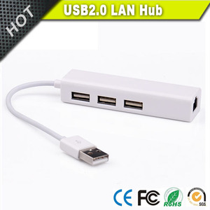 10/2.0 Mbps hızlı Ethernet LAN kablolu ağ desteği ile 3 port USB 100 Hub Windows 10 8.1 8 7, XP, Vista, Mac OS - Product Image 6