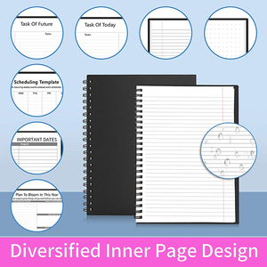 Cuaderno inteligente de escritura reutilizable de papel piedra resistente al agua Rocketbook A5 personalizado con código QR