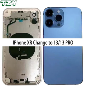 DIY geri konut için iPhone X dönüştürmek 13 13 Pro XR 11 ila 14 Pro 14 yükseltme XS Max gibi 14 Pro Max arka cam - Product Image 6