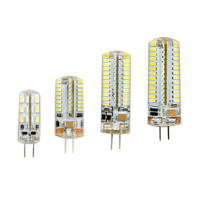หลอดไฟ LED G4 220V 12V 24V 110V 220V ซิลิโคนขนาดเล็กทรงซังข้าวโพด SMD G4 G9ไฟ LED 1W 1.5W 2W 3W - Product Image 3