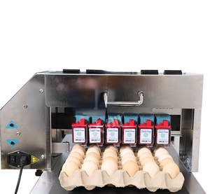 HiTek <strong>Image</strong> Poultry Eggs Inkjet Printer Full Tray Red Inkjet Printer Conveyor Line Automatic Egg <strong>Coding</strong> Machine <strong>Ink</strong> Cartridges - Product Image 5