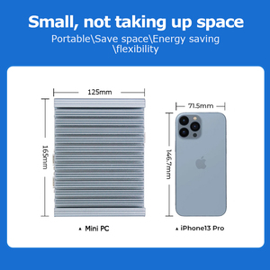Aluminum Alloy Rail Fanless Industrial <strong>Computer</strong> Intel 10th Generation I2 25V 2.5G TPM2.0 Embedded Din Rail PC PC - Product Image 4