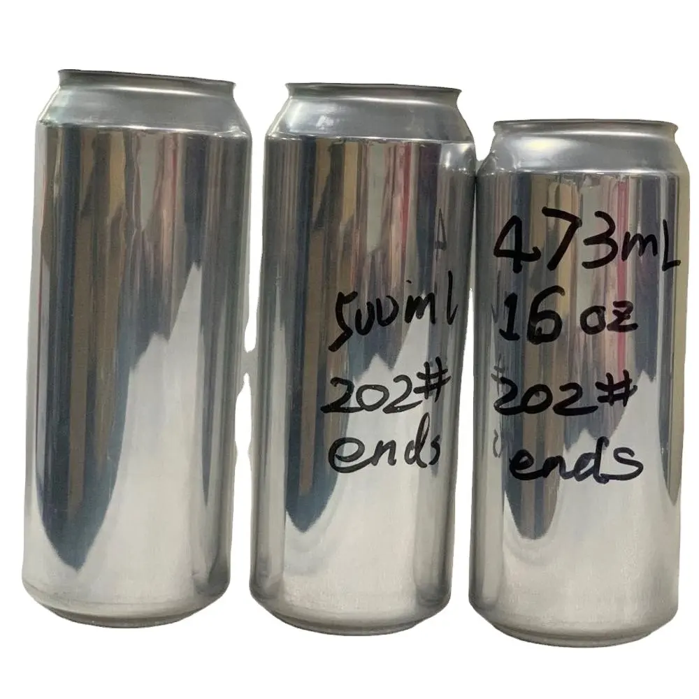 Uma paleta de 500ml latas vazias de alumínio vazias para cerveja, para venda