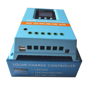 PWM regolatore di carica solare 60A 80A 100A Auto 12V 24V 36V 48V per batteria al litio piombo-acido solare PV regolatore Display LCD - Product Image 2